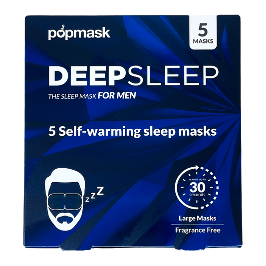 Deep Sleep Fragrance-free Self-warming Large Sleep Masks